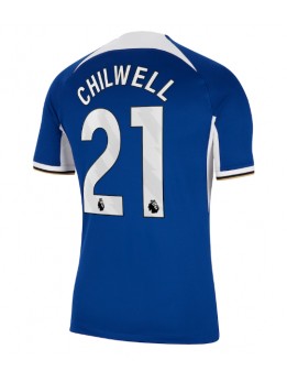 Moški Nogometna dresi replika Chelsea Ben Chilwell #21 Domači 2023-24 Kratek rokav